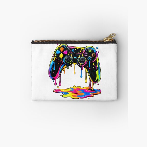 Item preview, Neon Drip Gaming Controller Sticker designed and sold by PRIME4YOU.
