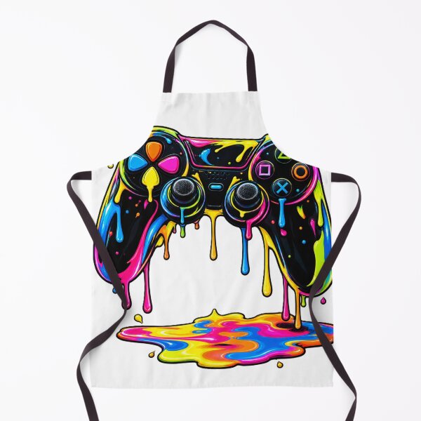 Item preview, Neon Drip Gaming Controller Sticker designed and sold by PRIME4YOU.
