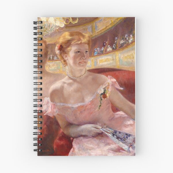Item preview, Woman with a Pearl Necklace in a Loge by Mary Stevenson Cassatt designed and sold by romeobravado.