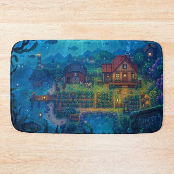 Item preview, Stardew Valley Under Water designed and sold by FeelTheDrawing.