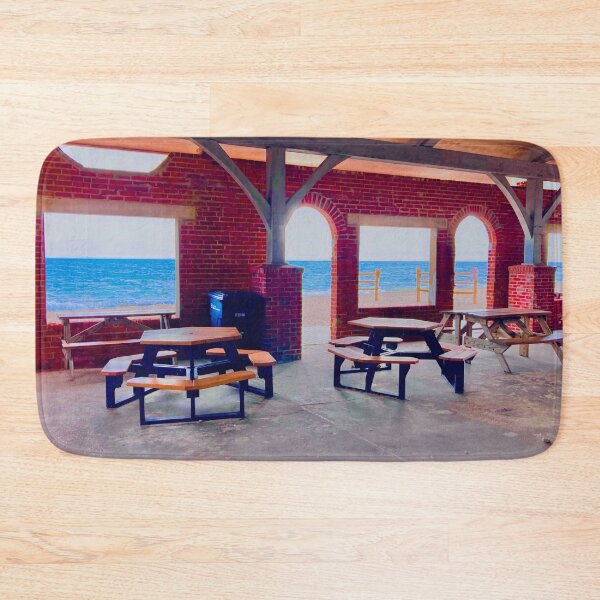 Item preview, Sam's Seascape Series - Compo Beach Building Westport, CT designed and sold by GiftsbyNaomi.