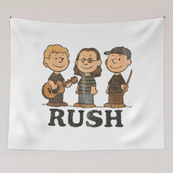 Item preview, Rush Band Peanuts Style Baby Rock Band Cartoon Rush Fan designed and sold by ciutaioan.