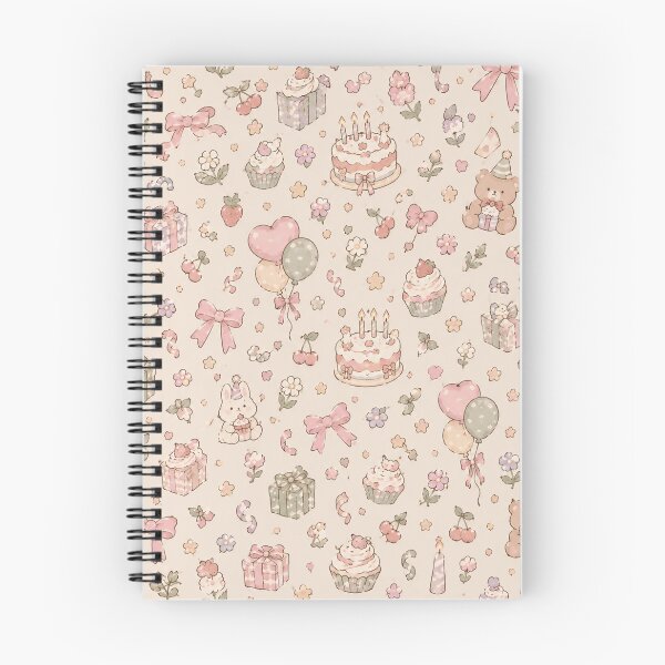 Item preview, Cute Pastel Birthday Party Seamless Pattern designed and sold by ellinnur.