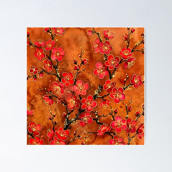 Item preview, Plum Blossom  designed and sold by GraphicsClub.