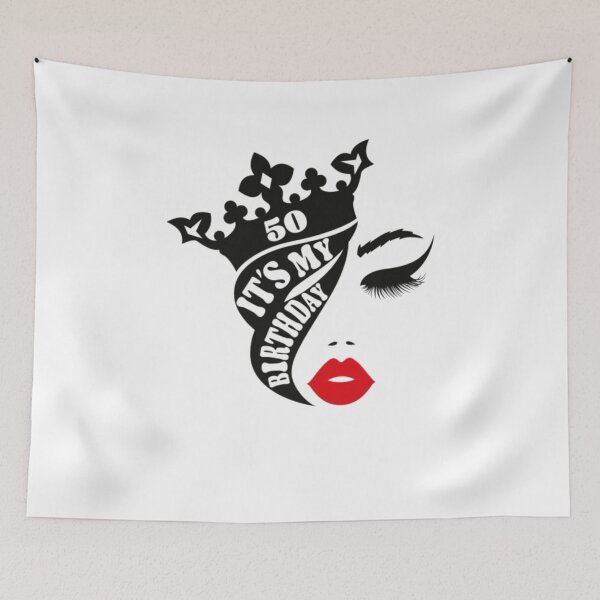Item preview, It's My 50th Birthday Queen designed and sold by AARABwino.