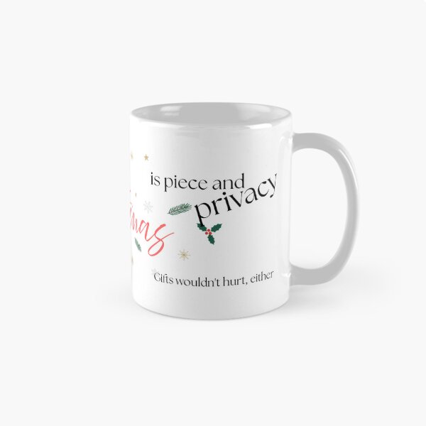 Item preview, Christmas attitude mug for mugsters designed and sold by BiteMyLine.
