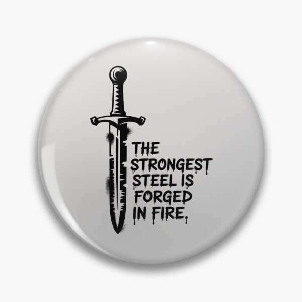 Item preview, Banksy - The strongest steel is forged in fire designed and sold by 123ks.