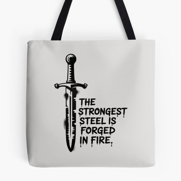 Item preview, Banksy - The strongest steel is forged in fire designed and sold by 123ks.