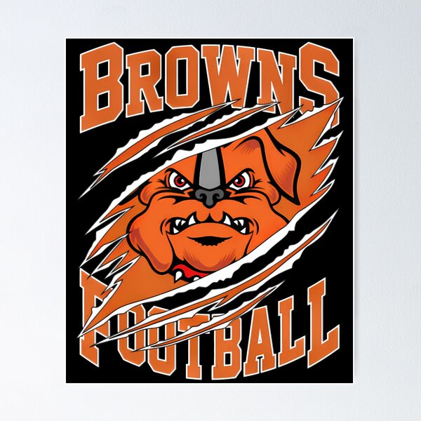 Item preview, Cleveland Browns designed and sold by Artsy Pies.