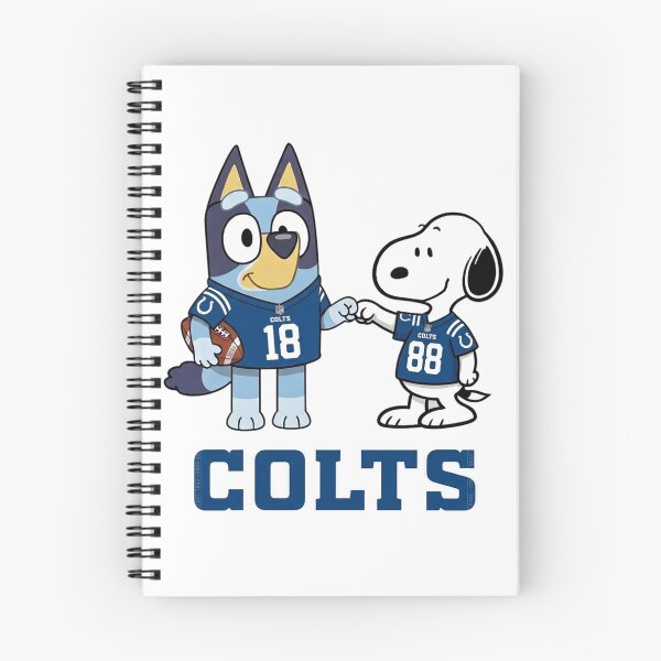 Item preview, Bluey And Snoopy Indianapolis Football Buddies designed and sold by DamianRoy88.