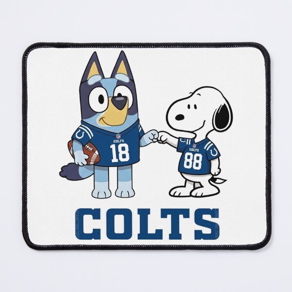 Item preview, Bluey And Snoopy Indianapolis Football Buddies designed and sold by DamianRoy88.