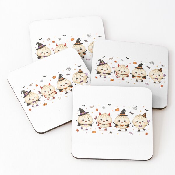 Item preview, Spooky Cute Dumplings — Halloween Party Crew designed and sold by VibeTherapyArt.