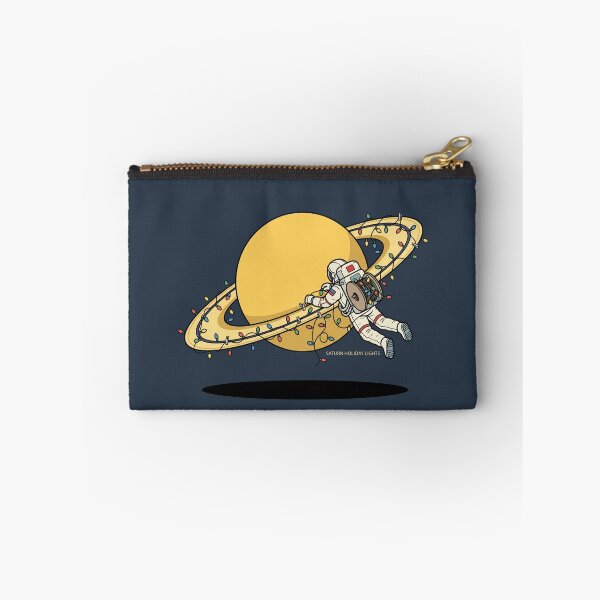 Item preview, Astronaut Saturn Holiday Lights Christmas Pop Art designed and sold by Rare By Hero.