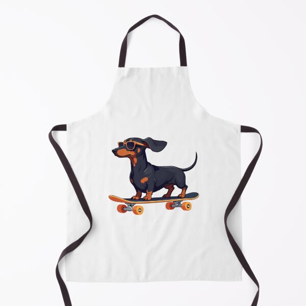 Item preview, Dachshund Wiener Dog With Sunglasses On A Skateboard designed and sold by uyndonG-rey.