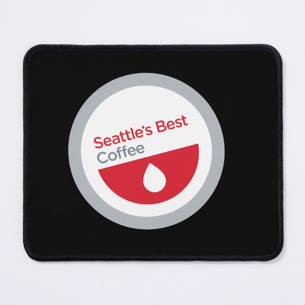 Item preview, Coffee Red Drop Circle Emblem designed and sold by IsabelleParker.