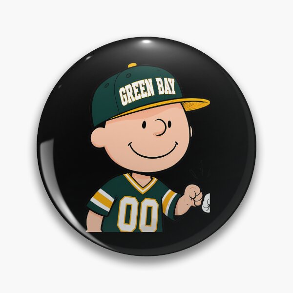 Artikelvorschau, Charlie Brown Green Bay Packers entworfen und verkauft von Vero126.