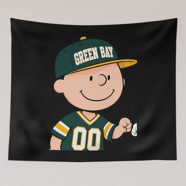 Item preview, Charlie Brown Green Bay Packers designed and sold by Vero126.