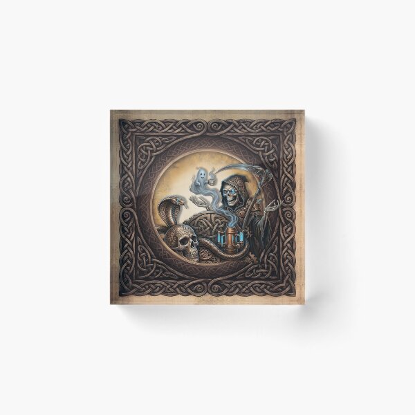 Item preview, Steampunk Grim Reaper Coffee Break designed and sold by nicky2342.