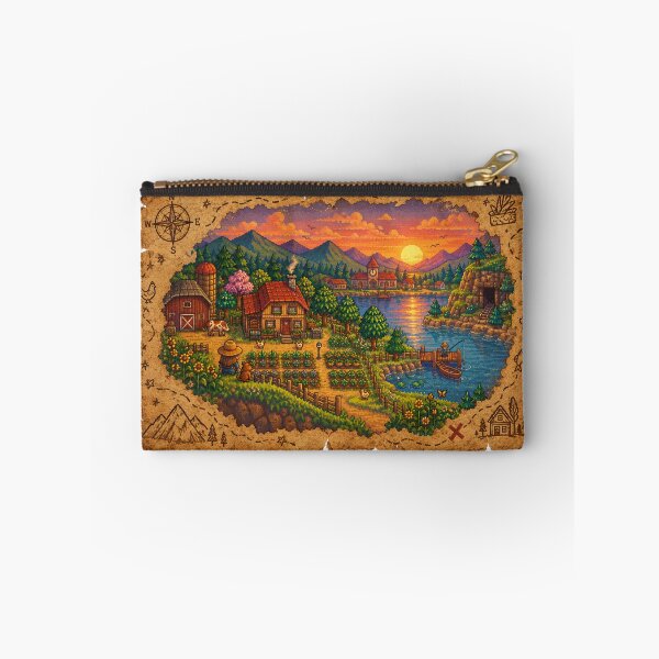 Item preview, stardew Valley Treasure map designed and sold by FeelTheDrawing.