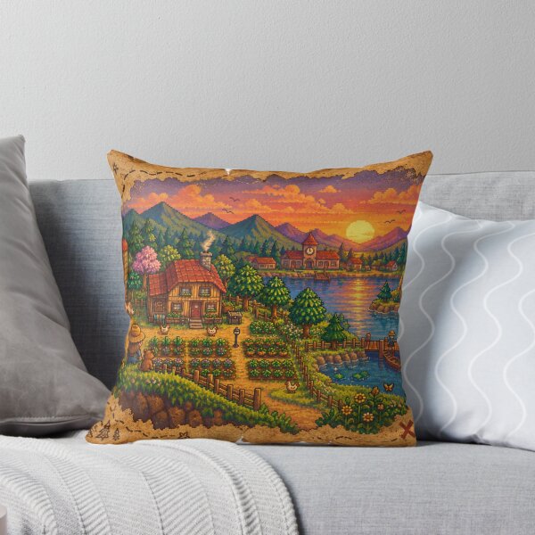Item preview, stardew Valley Treasure map designed and sold by FeelTheDrawing.