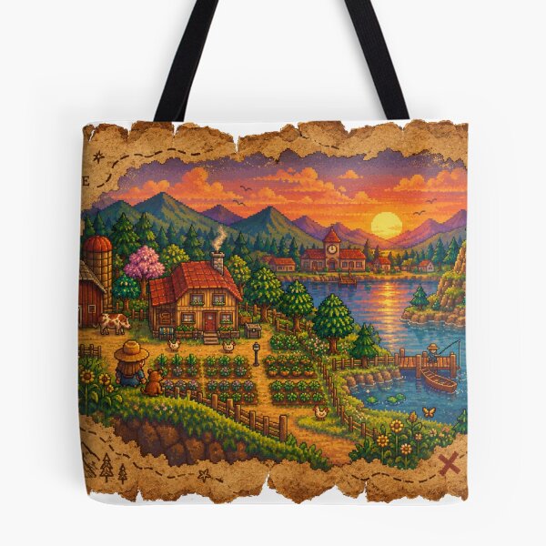 Item preview, stardew Valley Treasure map designed and sold by FeelTheDrawing.