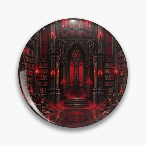 Item preview, Crimson Moon Cemetery Gateway – Gothic Haunted Graveyard Backdrop designed and sold by TXLou.