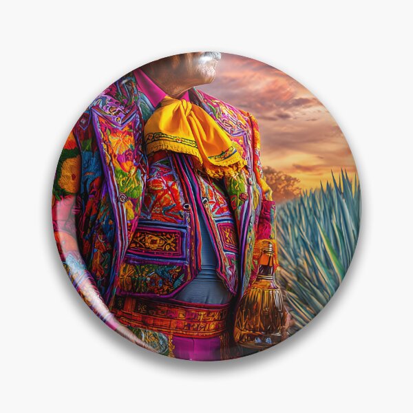 Item preview, Vibrant Traditional Mexican Attire at Sunset designed and sold by Artessie.