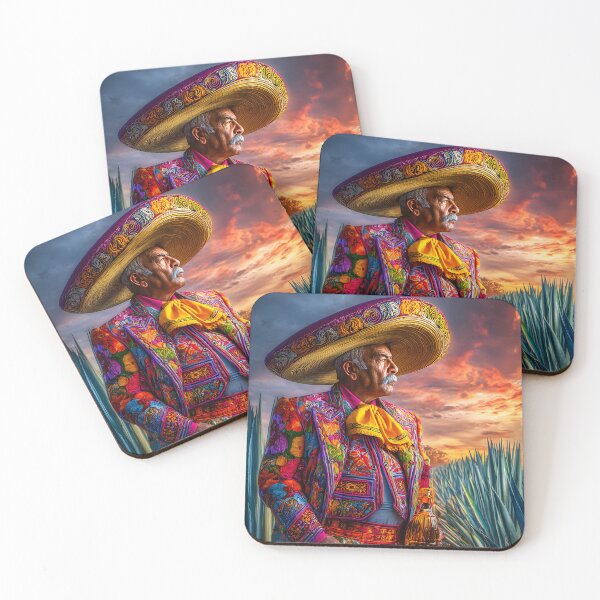 Item preview, Vibrant Traditional Mexican Attire at Sunset designed and sold by Artessie.