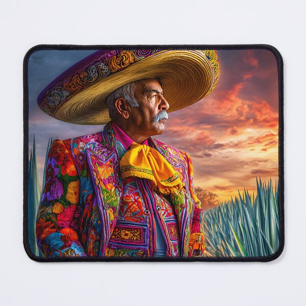 Item preview, Vibrant Traditional Mexican Attire at Sunset designed and sold by Artessie.