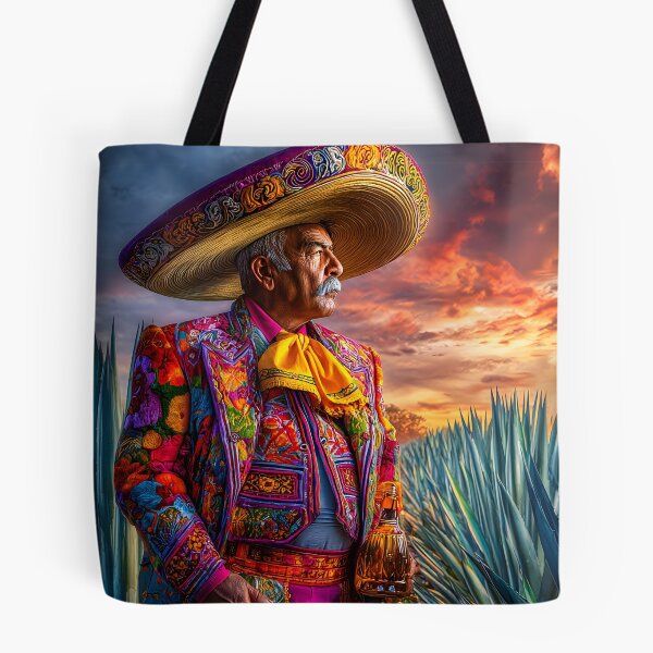 Item preview, Vibrant Traditional Mexican Attire at Sunset designed and sold by Artessie.