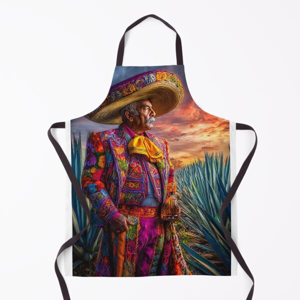 Item preview, Vibrant Traditional Mexican Attire at Sunset designed and sold by Artessie.