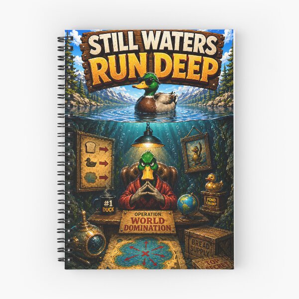 Item preview, STILL WATERS RUN DEEP designed and sold by Smoothseer.