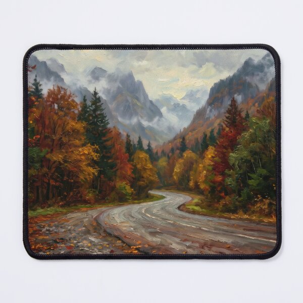 Item preview, Drive Through the Mountains designed and sold by RedPeaStudio.