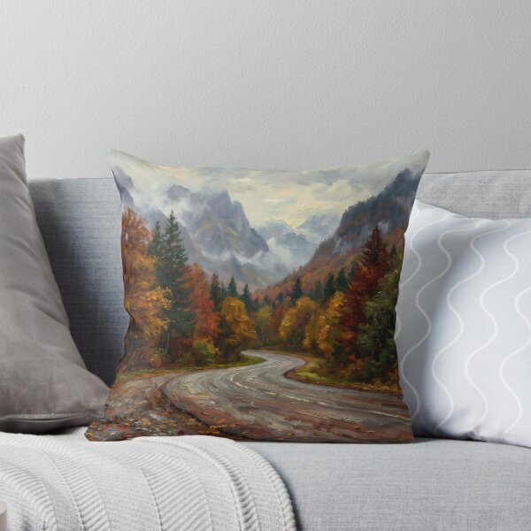Item preview, Drive Through the Mountains designed and sold by RedPeaStudio.