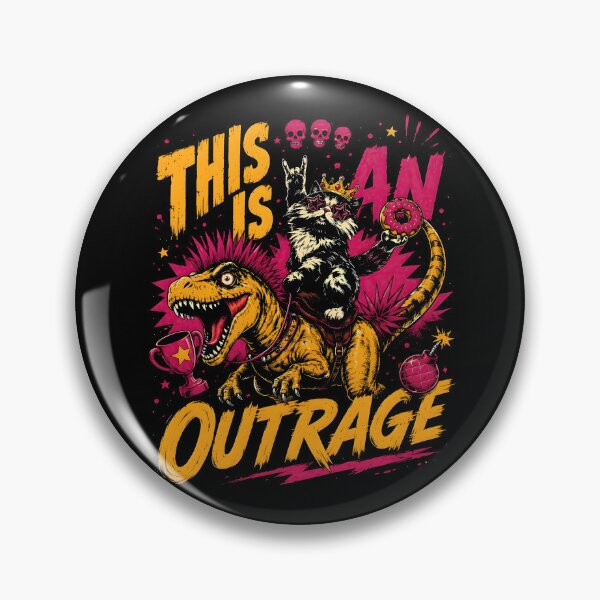 Item preview, This Is An Outrage T-Shirt designed and sold by neelydirt-r.