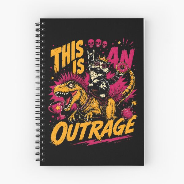 Item preview, This Is An Outrage T-Shirt designed and sold by neelydirt-r.