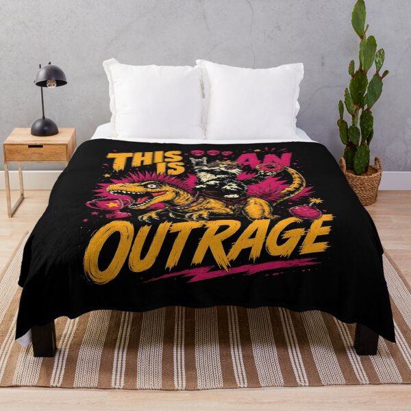 Item preview, This Is An Outrage T-Shirt designed and sold by neelydirt-r.