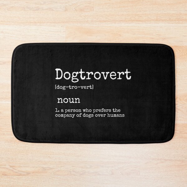 Item preview, Dogtrovert Definition Funny Dog Aesthetic Introvert Gift designed and sold by HUBERitC-oCYCN.