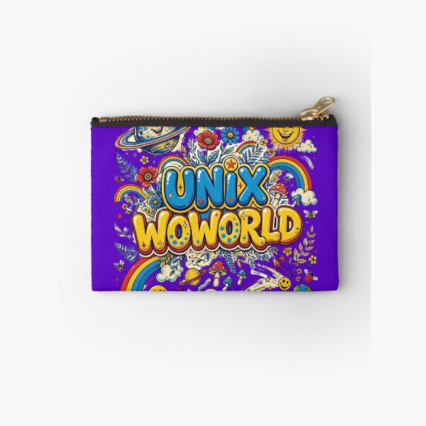 Item preview, Unix Woworld - Happy Chaos Rainbow Planet Groovy 70s Maximalist designed and sold by AwesomeDigiShop.