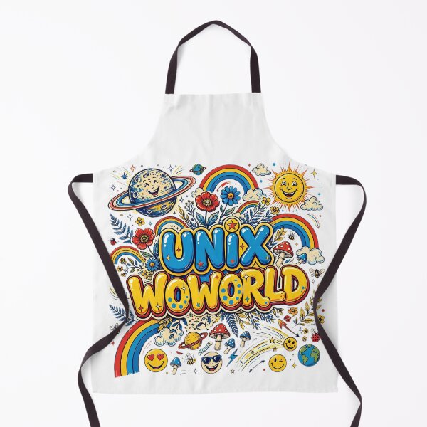 Item preview, Unix Woworld - Happy Chaos Rainbow Planet Groovy 70s Maximalist designed and sold by AwesomeDigiShop.