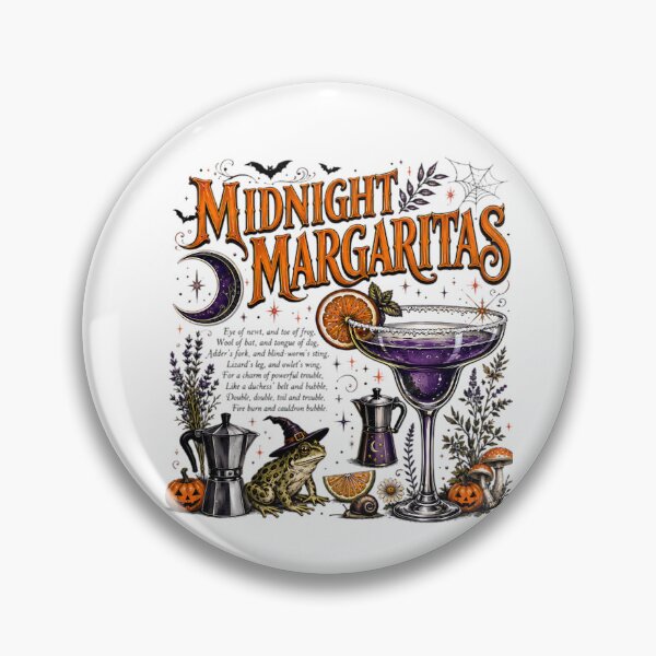 Item preview, Midnight Margaritas Practical Witchy Vibes Fall Season designed and sold by AHAPPYdesigns.