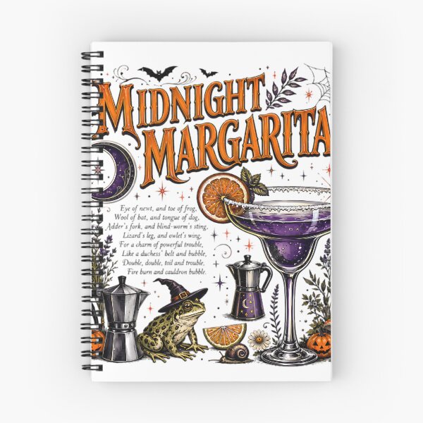Item preview, Midnight Margaritas Practical Witchy Vibes Fall Season designed and sold by AHAPPYdesigns.