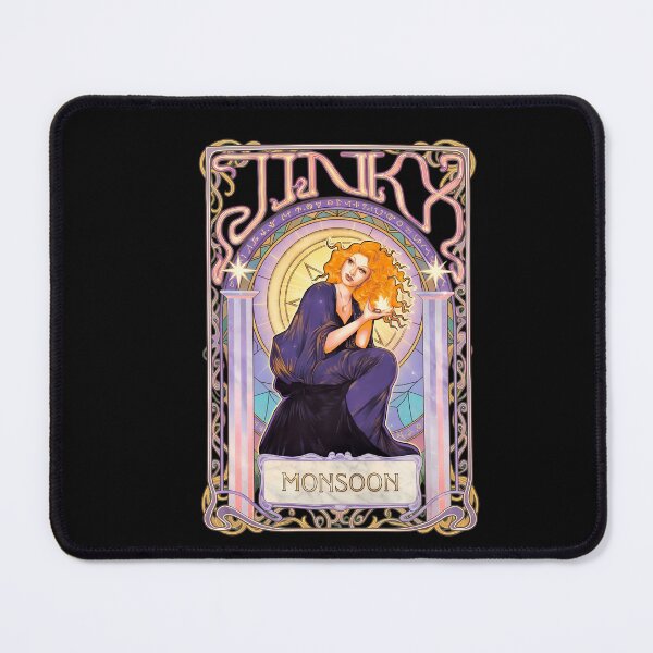 Item preview, JINXY Monsoons Art Nouveaus Magic Woman designed and sold by Hommatewel.