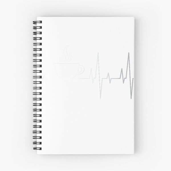 Item preview, Heartbeat Flatline Coffee Lover T-Shirt T-Shirt designed and sold by BlaqboyDesigns.