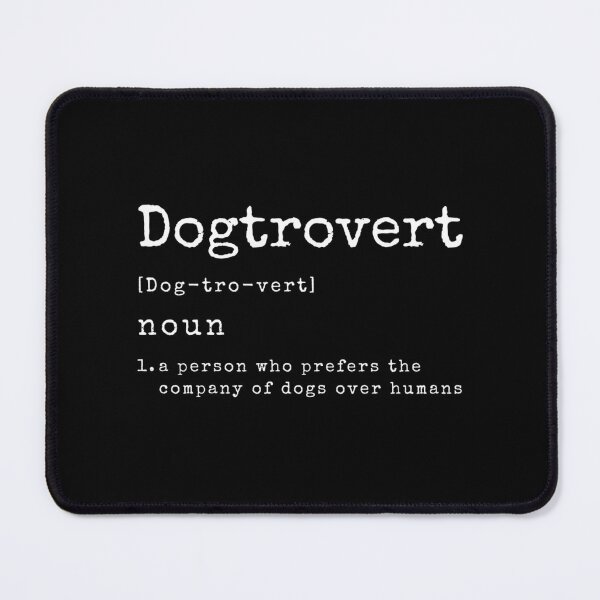 Item preview, Dogtrovert Definition Funny Dog For Women Men designed and sold by HUBERitC-oCYCN.