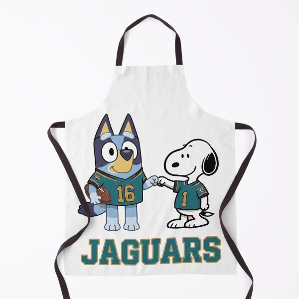 Item preview, Bluey And Snoopy Jacksonville Football Buddies designed and sold by DamianRoy88.