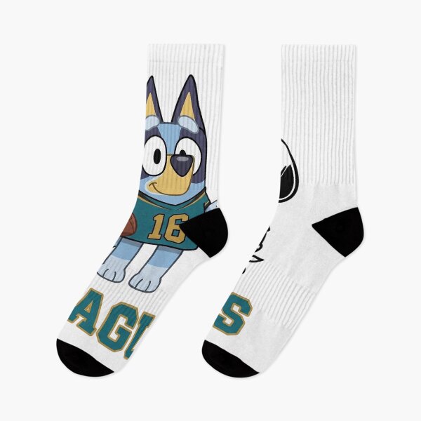 Item preview, Bluey And Snoopy Jacksonville Football Buddies designed and sold by DamianRoy88.