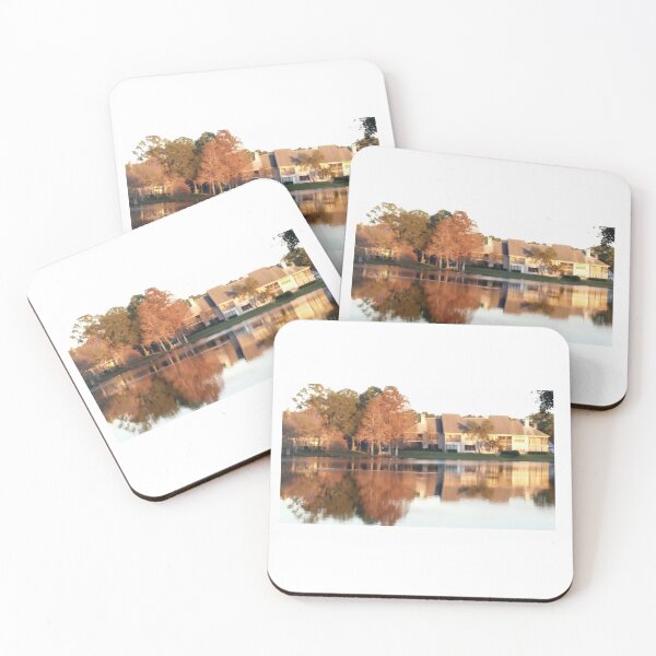 Item preview, Great Water Reflection in Fall designed and sold by GiftsbyNaomi.