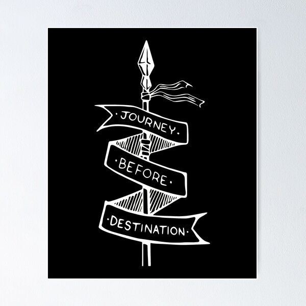 Item preview, Journey Before Destinationss Signpost  designed and sold by Hommatewel.