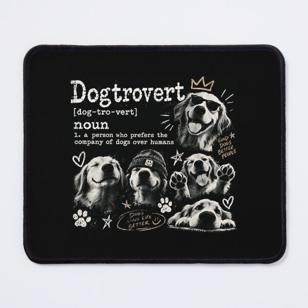 Item preview, Dogtrovert Dog Lover Definition Pet Parent Canine Enthusiast designed and sold by HUBERitC-oCYCN.